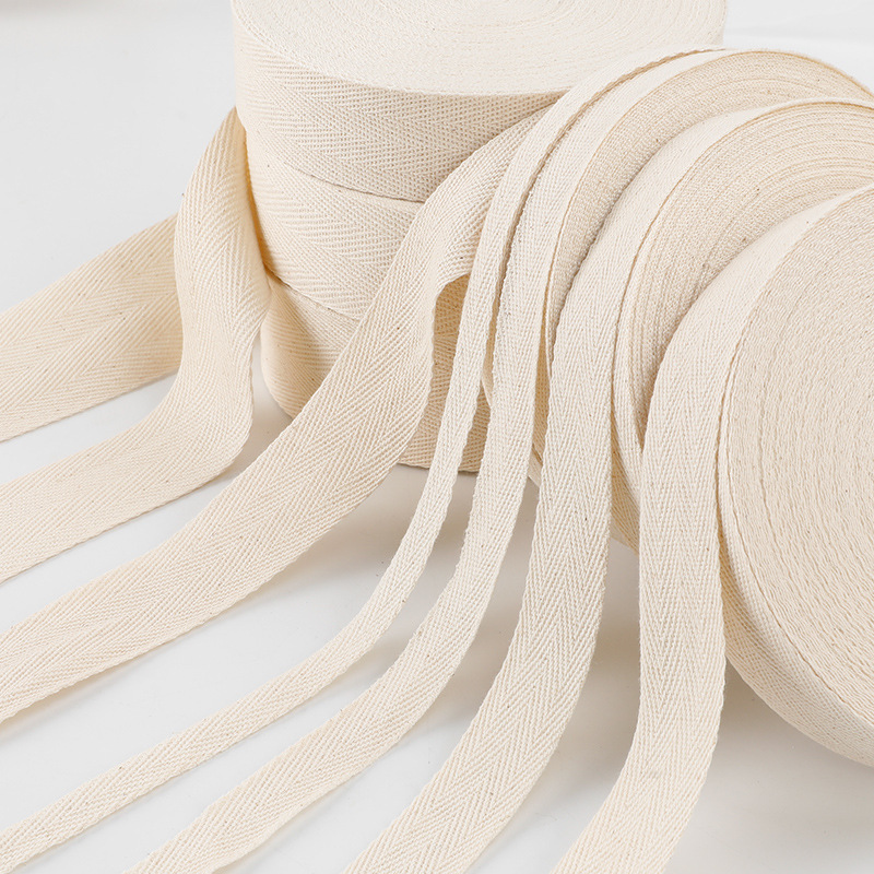 Textile And Sewing Supply - Бежевые ленты шириной 10/15/20/25/30/40/50/60 мм, саржевая