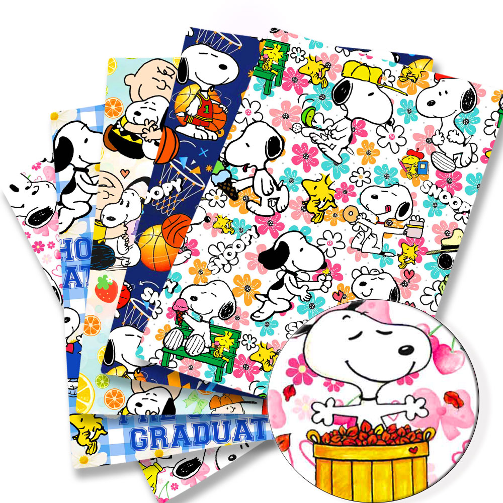 Textile For Sewing - Ткань TAKARA TOMY Snoopy, 140x50 см,