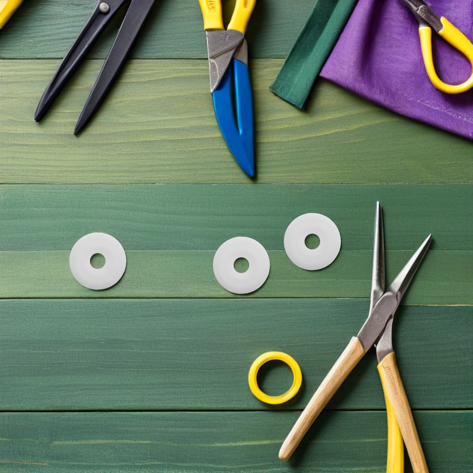 Sewing In Textile Industry - 30 шт. керамических направляющих для нити,