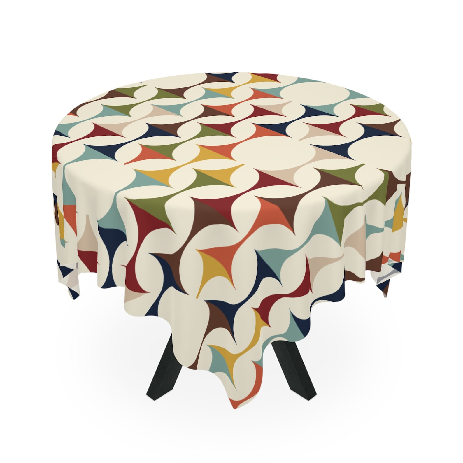 Century Textile & Sewing Supply Hours - Скатерть в стиле Mid-Century Modern с