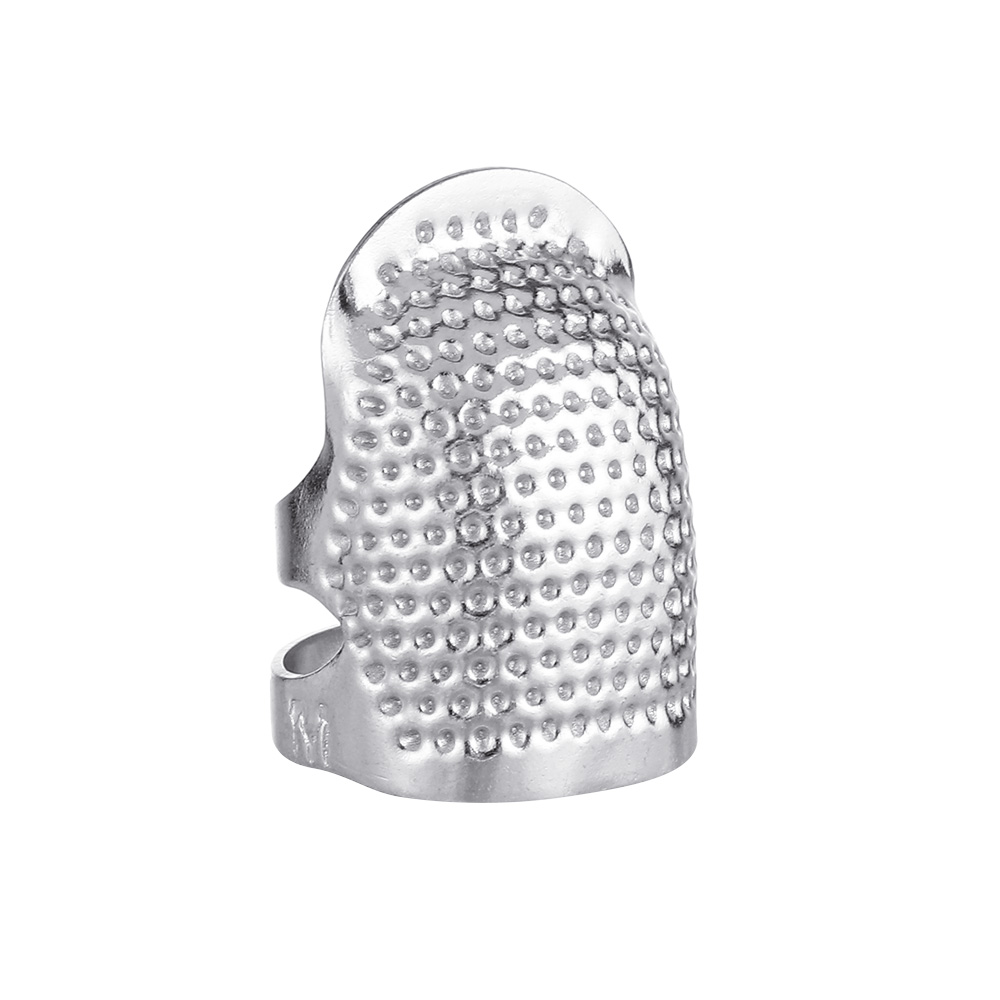 Sewing Thimble Metal - Винтажный металлический наперсток-кольцо для шитья, защита