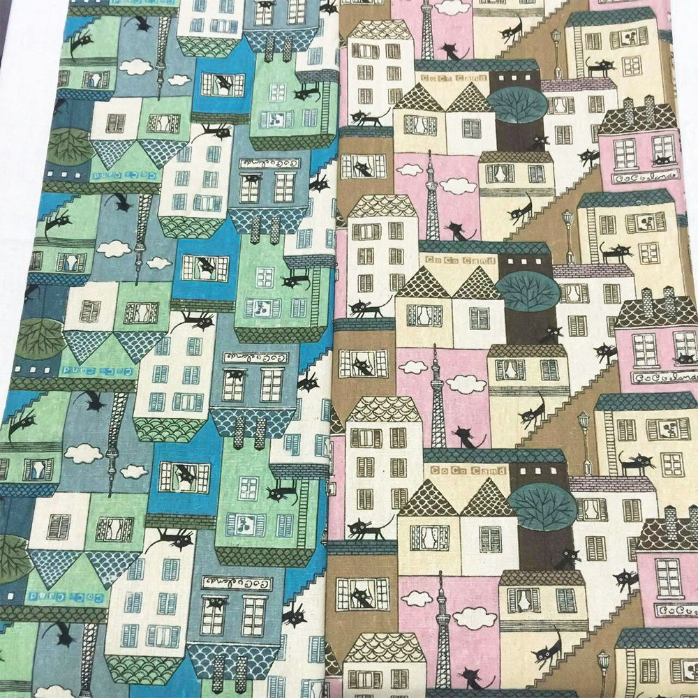 Vintage Sewing Textile - Скандинавская серия для маленьких домов, винтажная