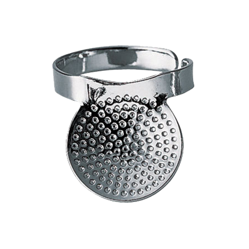 Sewing Thimble Metal - Защитный наперсток Clover с открытой спинкой
