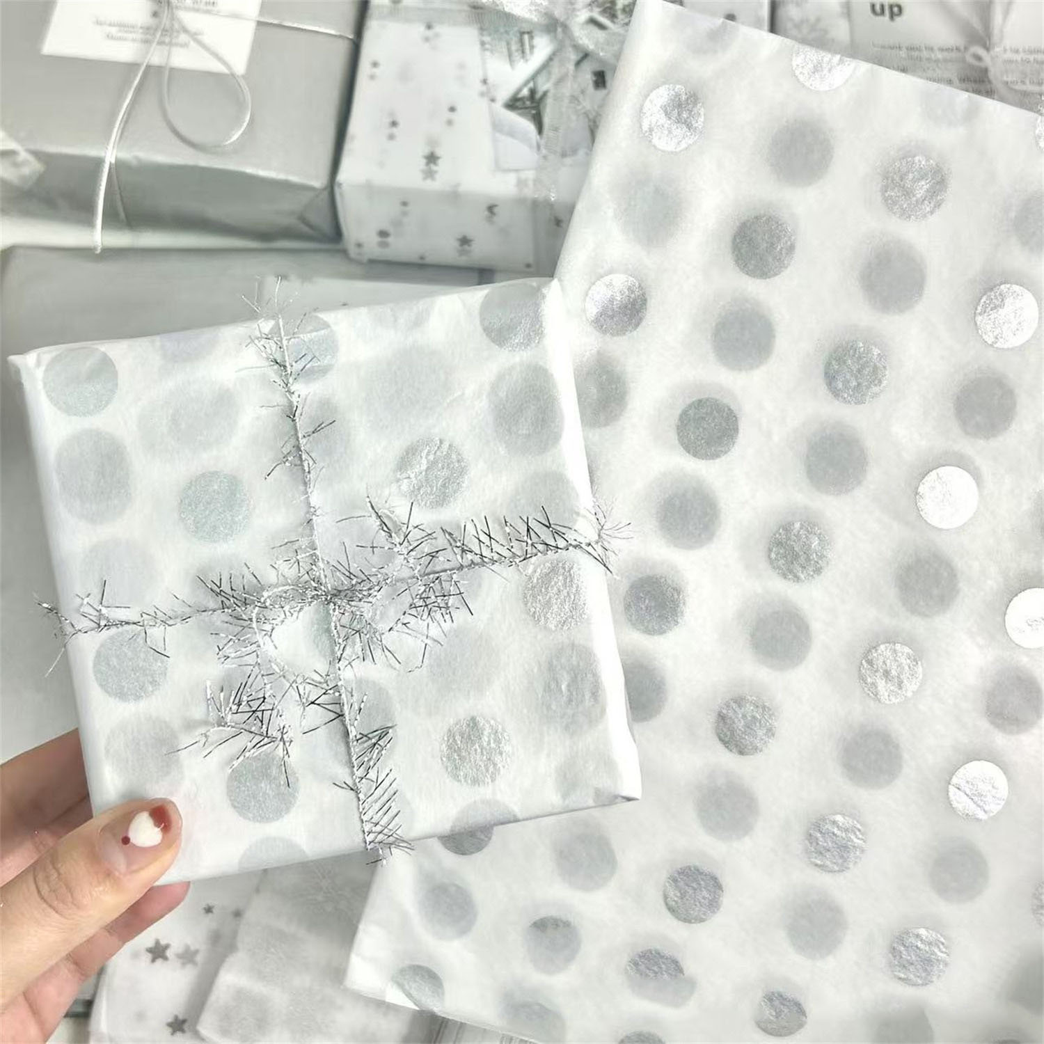 Снежная груша, бумага, цветок, – обзор и цена Pattern Tissue Paper