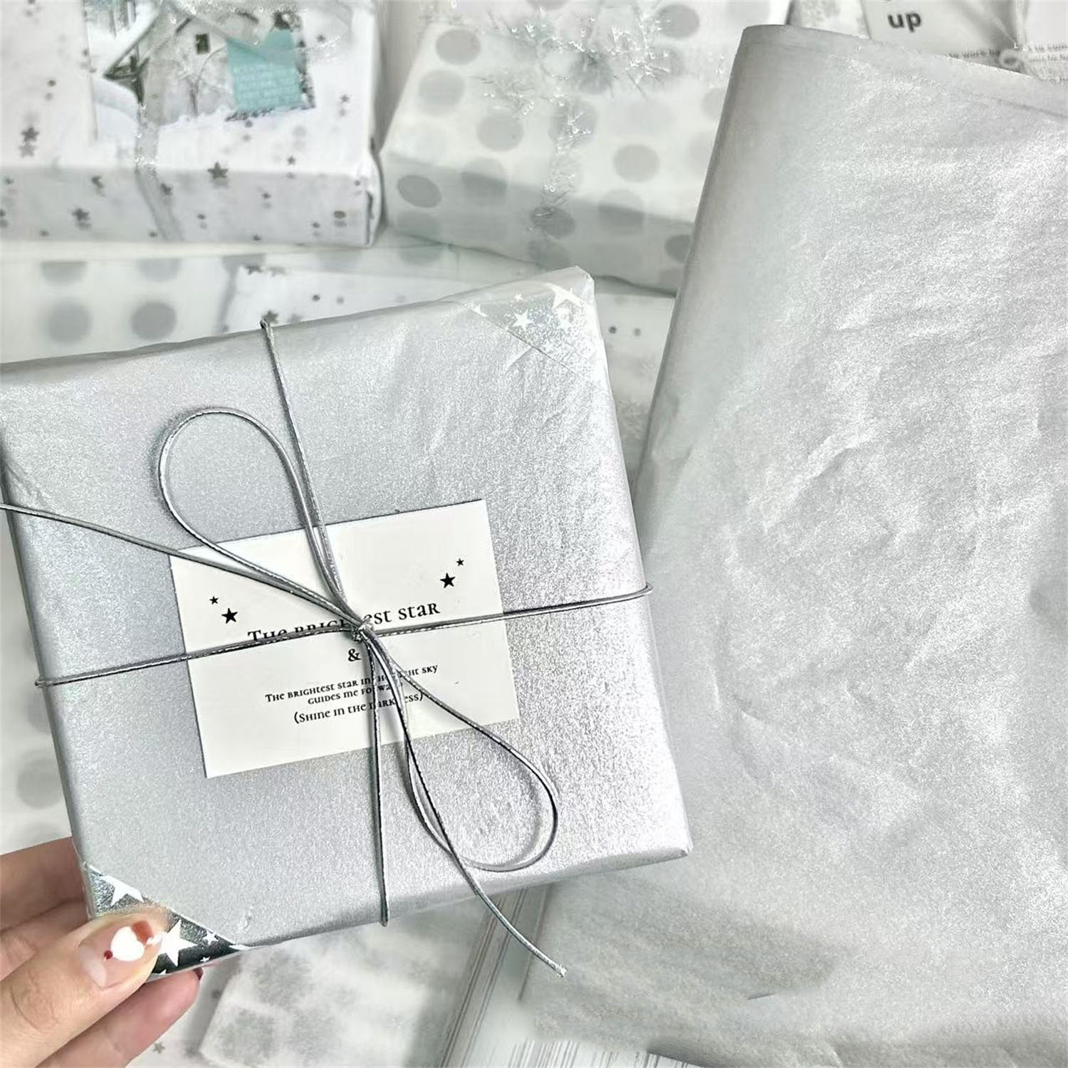 Снежная груша, бумага, цветок, – обзор и цена Pattern Tissue Paper