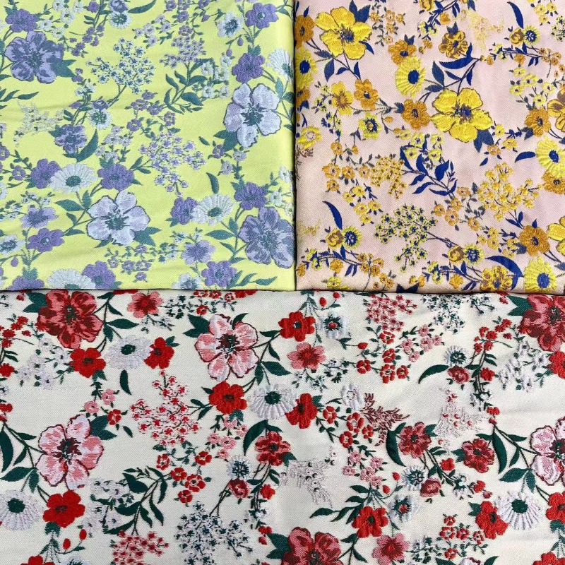 Красная ткань с мелким цветочн – обзор и цена Vintage Sewing Textile