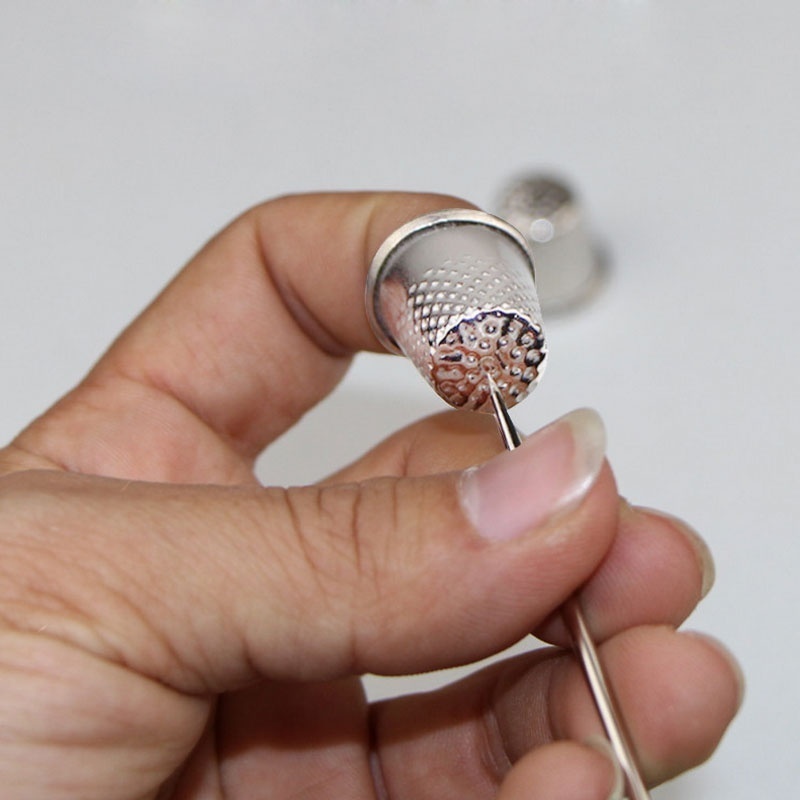 10 шт. металлических алюминиев – обзор и цена Sewing Thimble Metal
